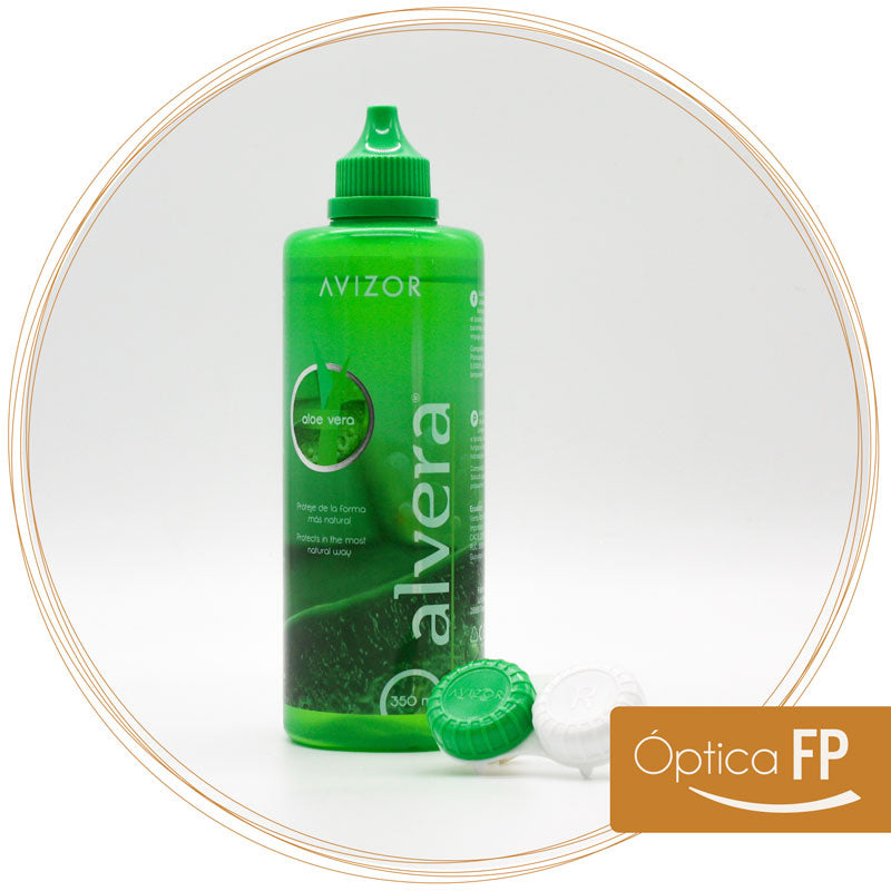 Alvera - Líquido De Limpieza Para Lentes de Contacto Con Aloe Vera