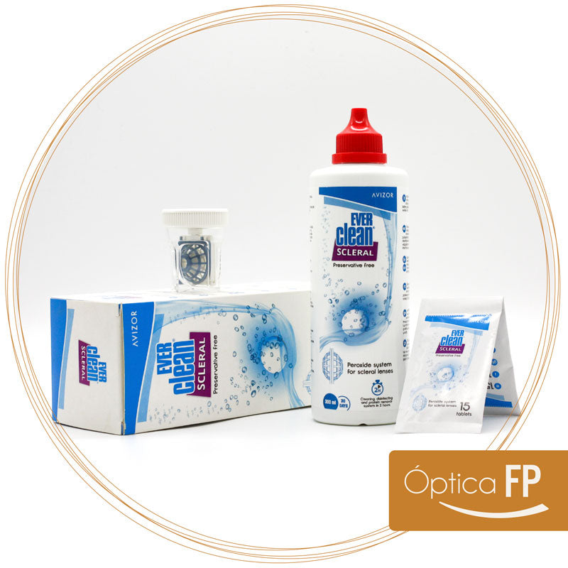 Ever Clean Scleral - Sistema De Limpieza Para Lentes Esclerales