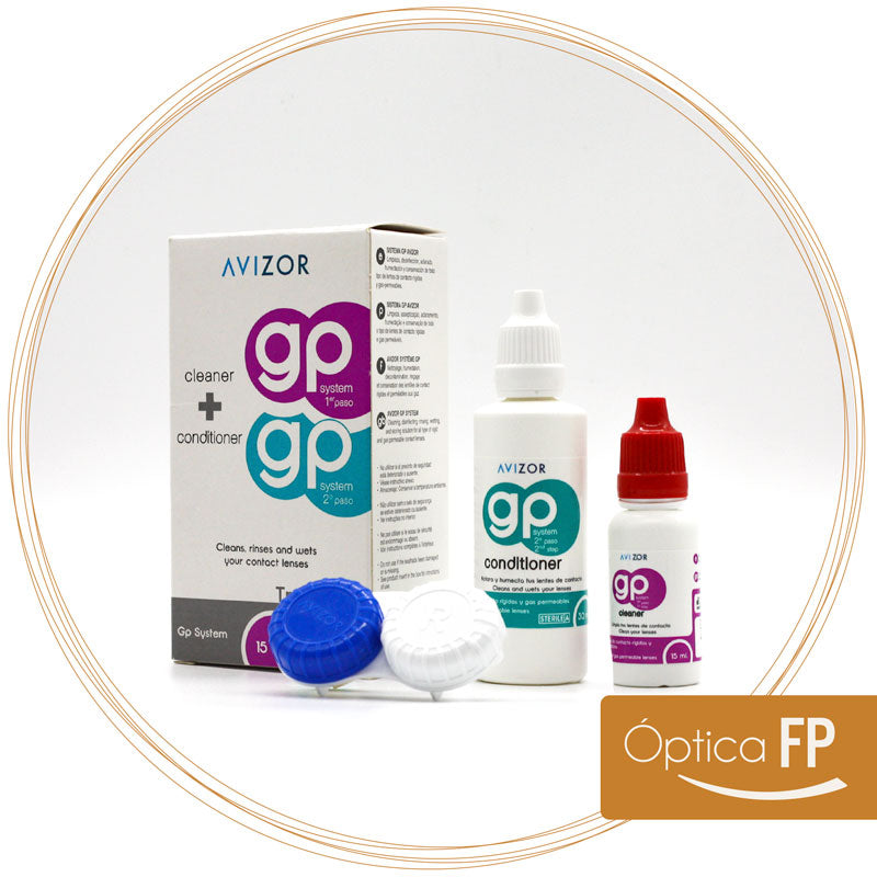 GP - Kit Limpieza y Humectación De Lentes De Contacto